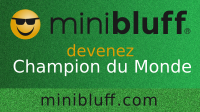 Kelly joue au Minibluff